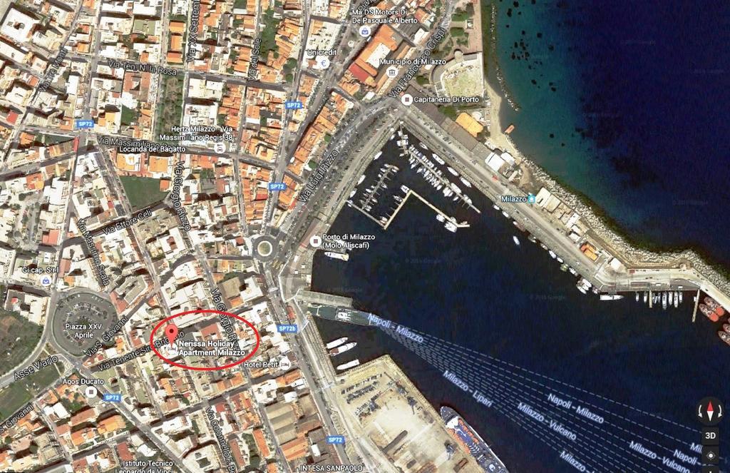 Nerissa Holiday Apartment Milazzo Dış mekan fotoğraf